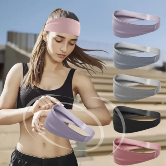 Bandeau sportif | Bandeau de maintien pour le sport | Bandeau de fitness | Bandeau élastique de sport | Bandeau anti-transpiration | Bandeau de course | Bandeau d’entraînement | Bandeau de sport antidérapant