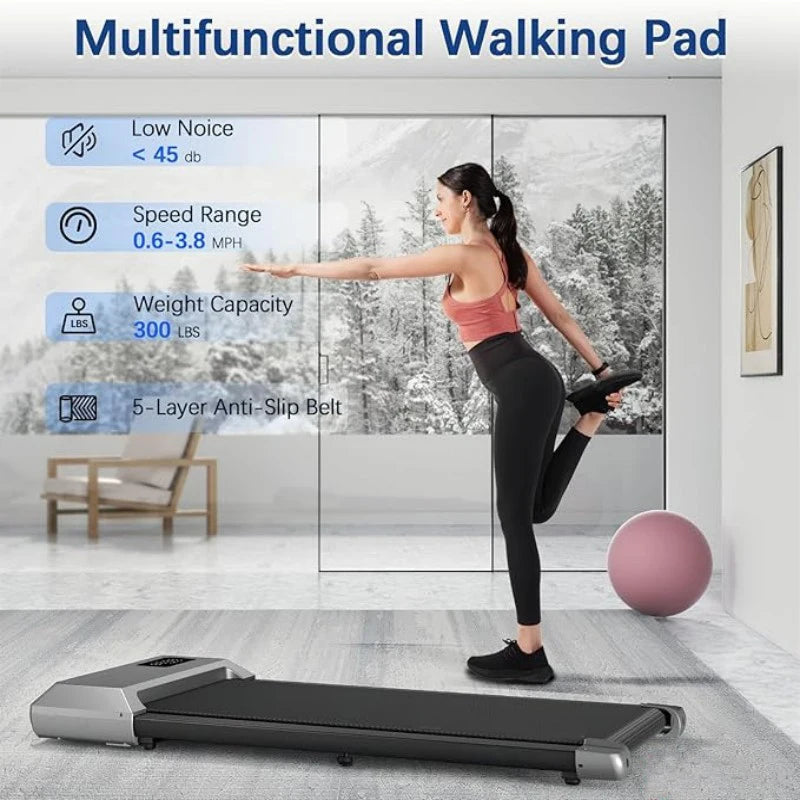 Tapis de Course 1 800w Walking Pad avec Écran LCD – Fitness à Domicile - Boutique LS.CO