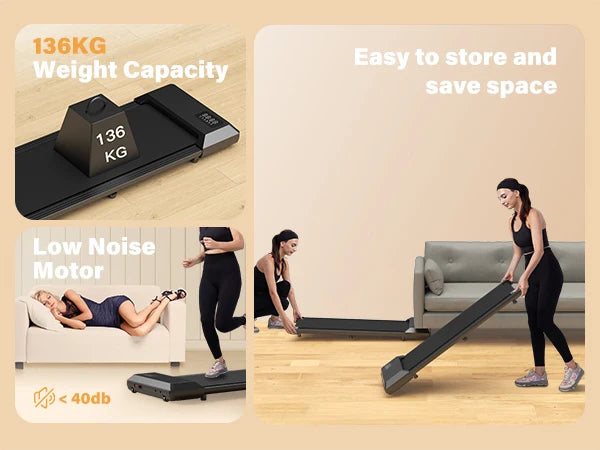 Tapis de Course 1 800w Walking Pad avec Écran LCD – Fitness à Domicile - Boutique LS.CO