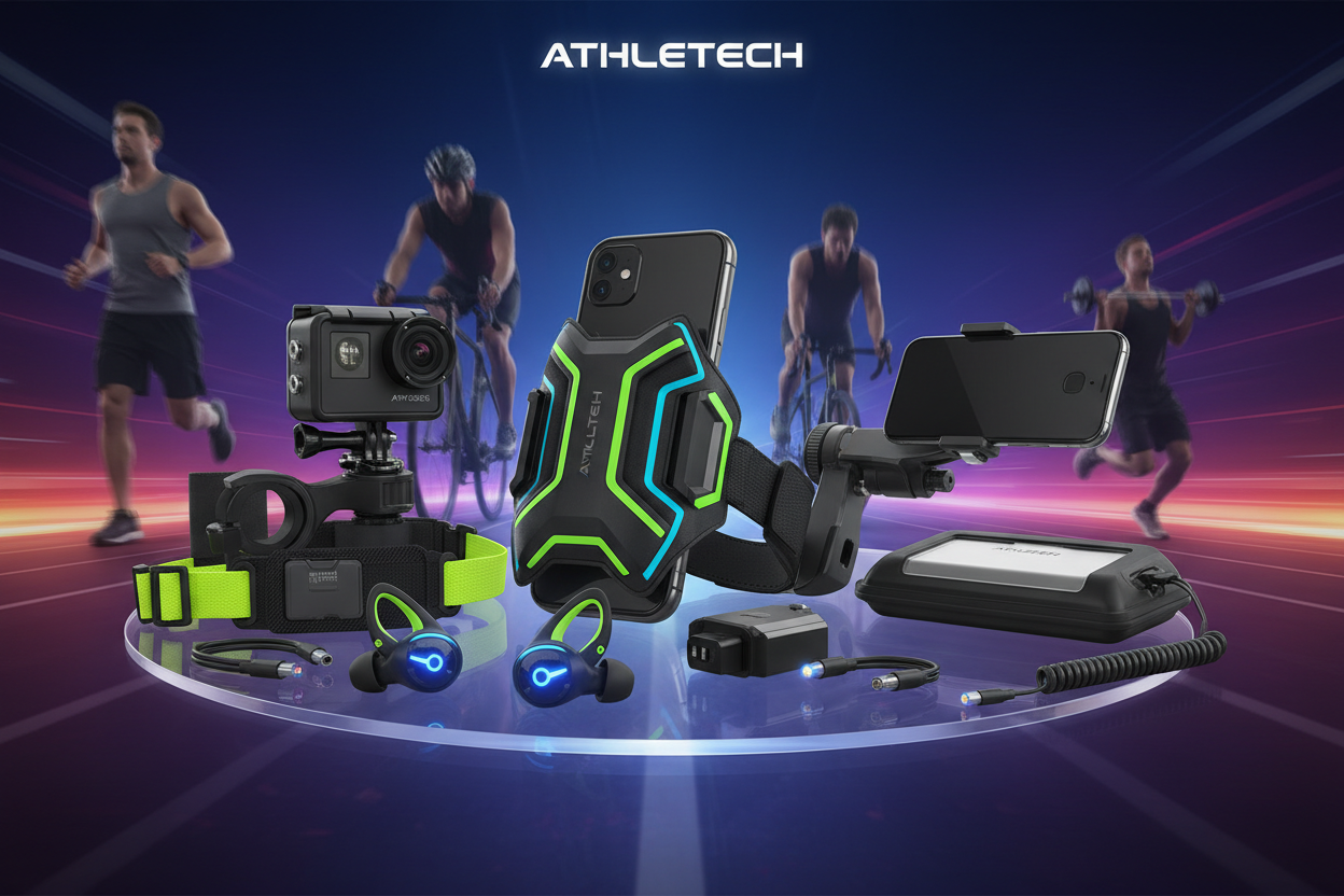 ACCESSOIRES HITECH POUR TELEPHONE VIDEO CONÇU POUR LES ACTIVITES SPORTIVE