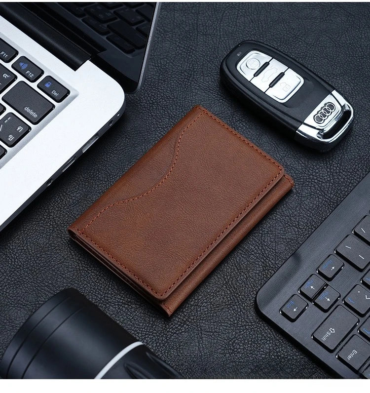 Porte - Cartes Magnétique en Cuir MagSafe – Coque de Protection iPhone 14 à 16 Pro/Max - Lifetech Store
